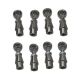 4 Link Rod End Kit - with Eight 1/2" Chromoly Heim joints and Eight bungs for 1" OD Tubing 