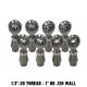 4 Link Rod End Kit - 1/2" Chromoly Heim - 1" OD .120 Wall Round Tubing Without Spacers 