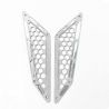 Billet Air Intake Grille Bezels for RZR PRO XP - White Powdercoat Finish