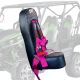 Teryx4 Bump Seat & 4 Point Harness Racing Latch Style - Pink Straps