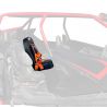 RZR PRO XP 4 Rear Bump Seat & ORANGE 4 Point Safety Harness