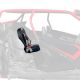 RZR PRO XP 4 Rear Bump Seat & SILVER 4 Point Safety Harness
