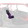 RZR PRO XP 4 Rear Bump Seat & PURPLE 4 Point Safety Harness