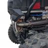 RZR PRO XP Vented Exhaust Cover - Increases departure angle over stock plastic piece