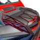 RZR XP Turbo S Hood Bling Panels - Red / Black Powdercoat finish