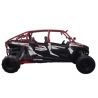 Custom Radius Roll Cage DOM Tubing with Aluminum Roof for 4 Seat Polaris RZR 4 XP1000