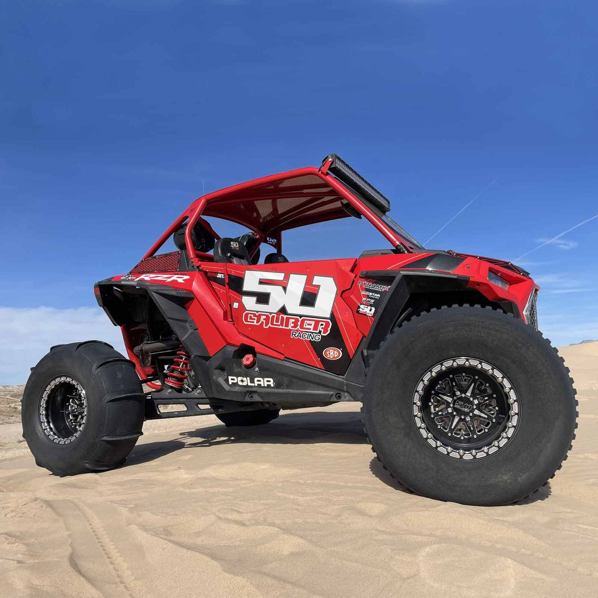 502 RZR XP 1000 Beadlock Wheels 4x156 | 50 Caliber Racing 502 Billet Aluminum Beadlock Wheel