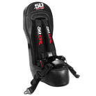 Stealth Black | RZR PRO XP Bump Seat with Harness - Auto Style Push Button Buckle  - Black Straps