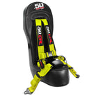 Highlighter Yellow | Polaris General Bump Seat with Auto Buckle Style Harness - Yellow Straps