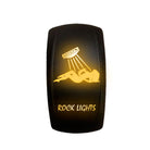 Orange | "Rock Lights" - Sexy Girl On/Off Rocker Switch Laser Etched Design Waterproof with Orange LED Illumination	