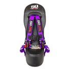 Purple | Purple 4 Point Safety Harness & RZR XP1000 Bump Seat Combo