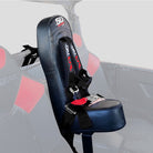 Stealth Black | RZR XP900 Bump Seat with Racing Latch Style Harness - Black Straps