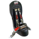 Carbon Camo | 50 Caliber Racing Bump Seat Kit with 2" Safety Harness for Can-am X3 - Camo Harness