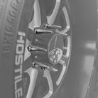 Chrome | 3/8-24 Extended Spike Lug Nuts -Installed – Chrome Finish
