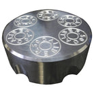 Raw Silver | CNC Machined 50 Caliber Racing Six Shooter Gas Cap - Polaris UTV and ATV models RAW SILVER
