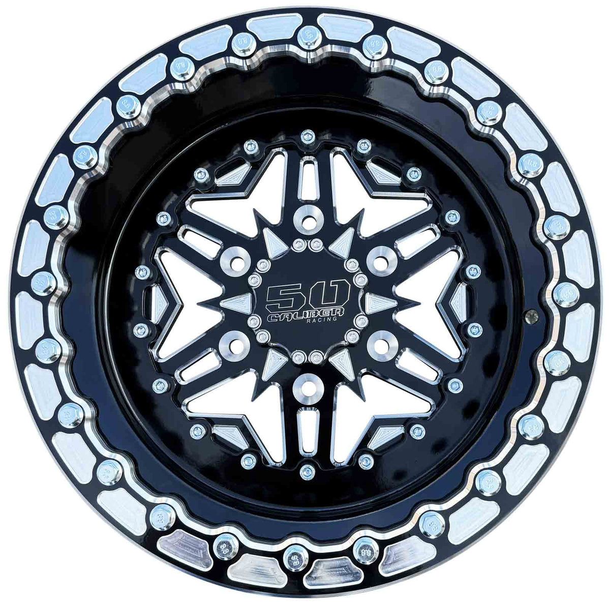 504 Maverick R Beadlock Wheels 6x139.7 | Can-Am Maverick R 6-lug beadlock wheel – heavy-duty off-road performance