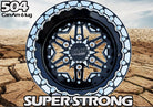 504 Maverick R Beadlock Wheels 6x139.7 | 504 50 Caliber Racing Can-Am Maverick R 6-lug beadlock wheel – heavy-duty off-road performance