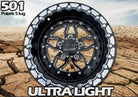 501 RZR Pro R Beadlock Wheels 5x114.3 | 50 Caliber Racing 501 15 inch Beadlock Wheels -  5x114.3 Pro R / Turbo R