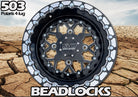 503 RZR XP 1000 Beadlock Wheels 4x156 | 50 Caliber 503 UTV Beadlock Wheels -  4x156 RZR General YXZ1000R