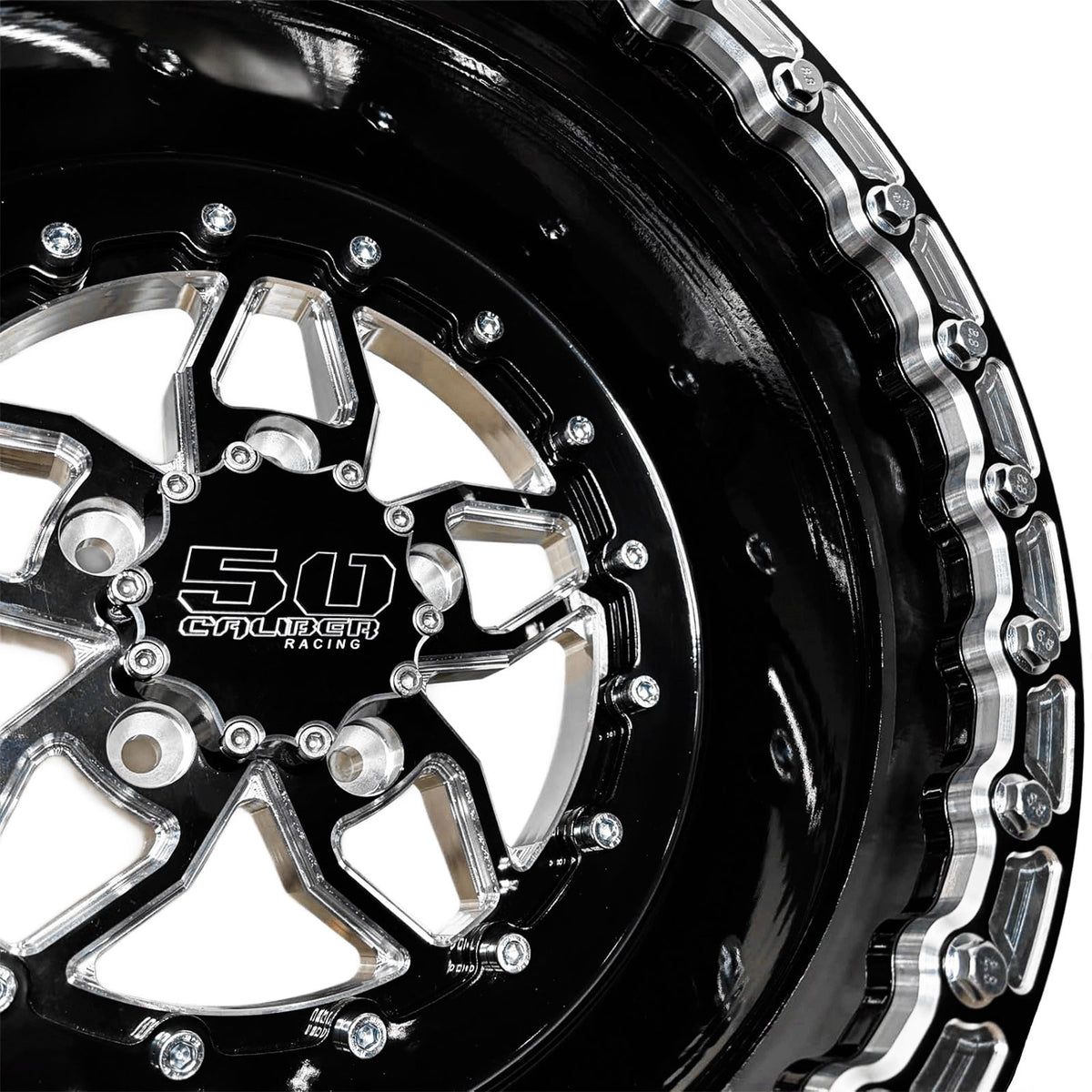 501 RZR Pro R Beadlock Wheels 5x114.3 | 50 Caliber Racing 501 15 inch Beadlock Wheels -  5x114.3 Pro R / Turbo R