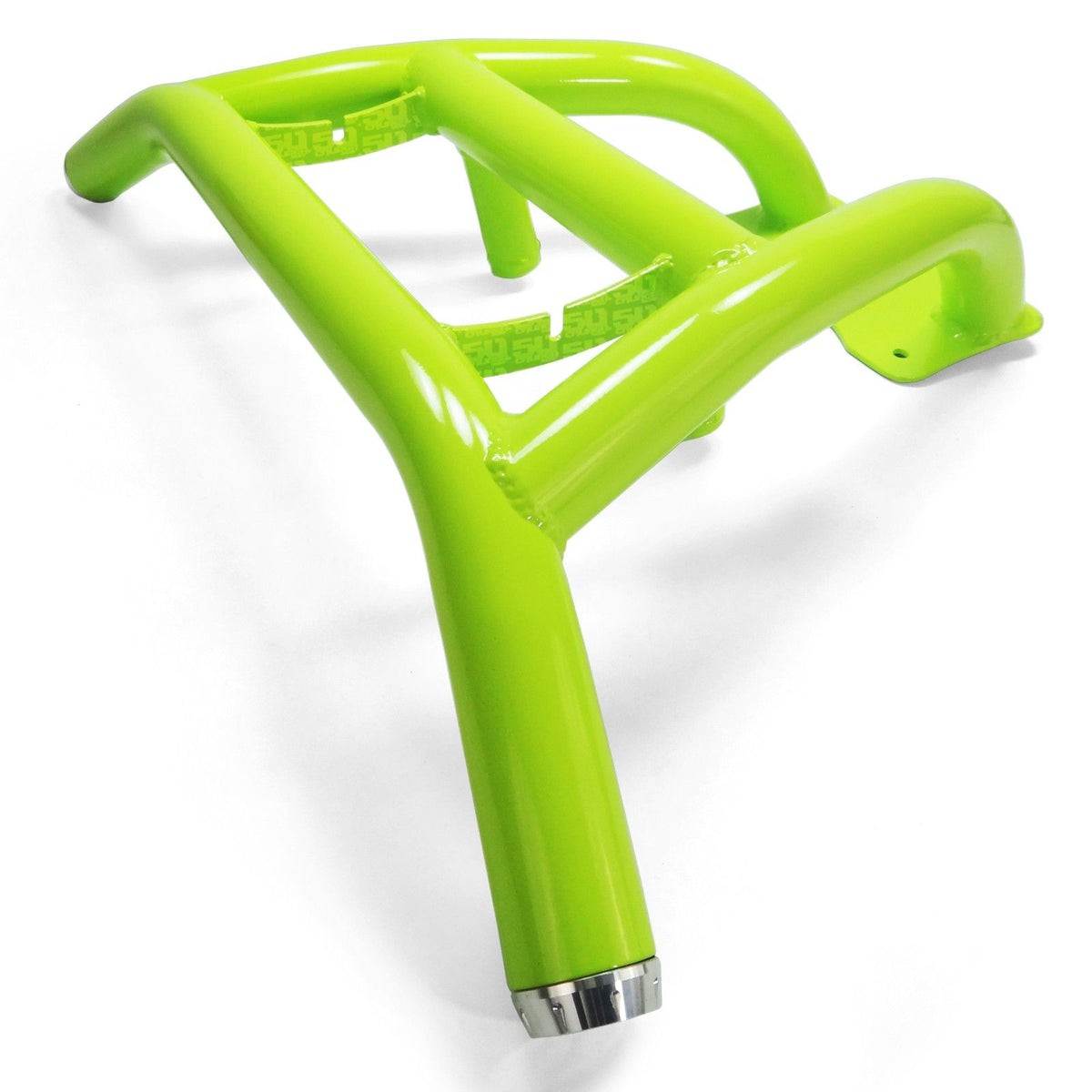 Lime Squeeze | Custom Tubular Front Bumper for Polaris RZR XP1000 with Light Bar Tabs and Powdercoat Finish