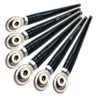 Black | can-am maverick x3 1.25" billet radius rods with 5/8 chromoly heims, black | Cover Image