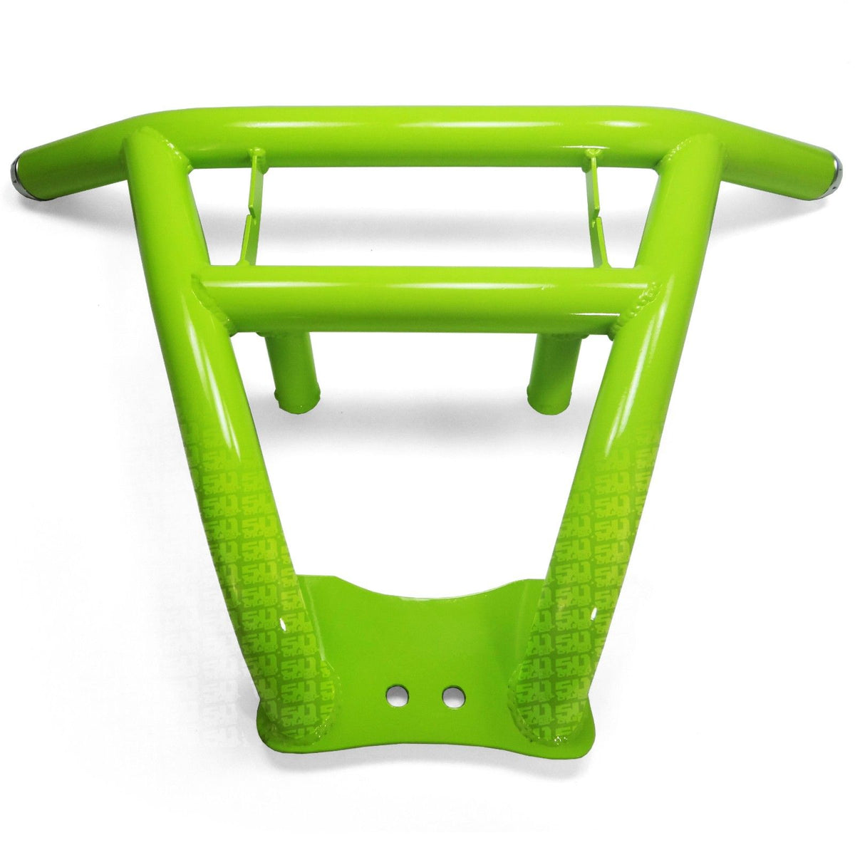 Lime Squeeze | Custom Tubular Front Bumper for Polaris RZR XP1000 with Light Bar Tabs and Powdercoat Finish