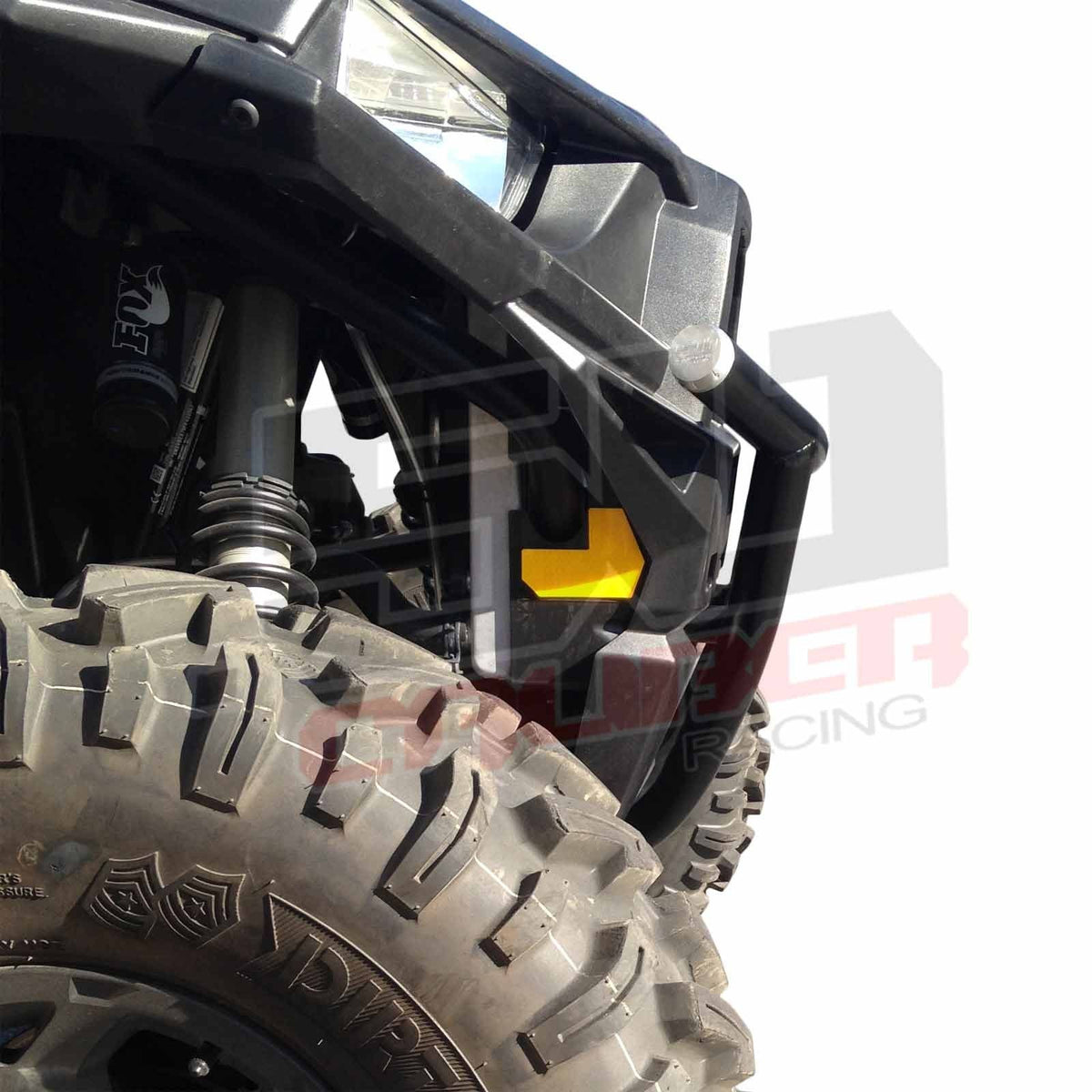 Polaris RZR XP 1000 Tubular Front Bumper 2014-2018 | Custom Tubular Front Bumper for Polaris RZR XP1000 with Light Bar Tabs and Powdercoat Finish