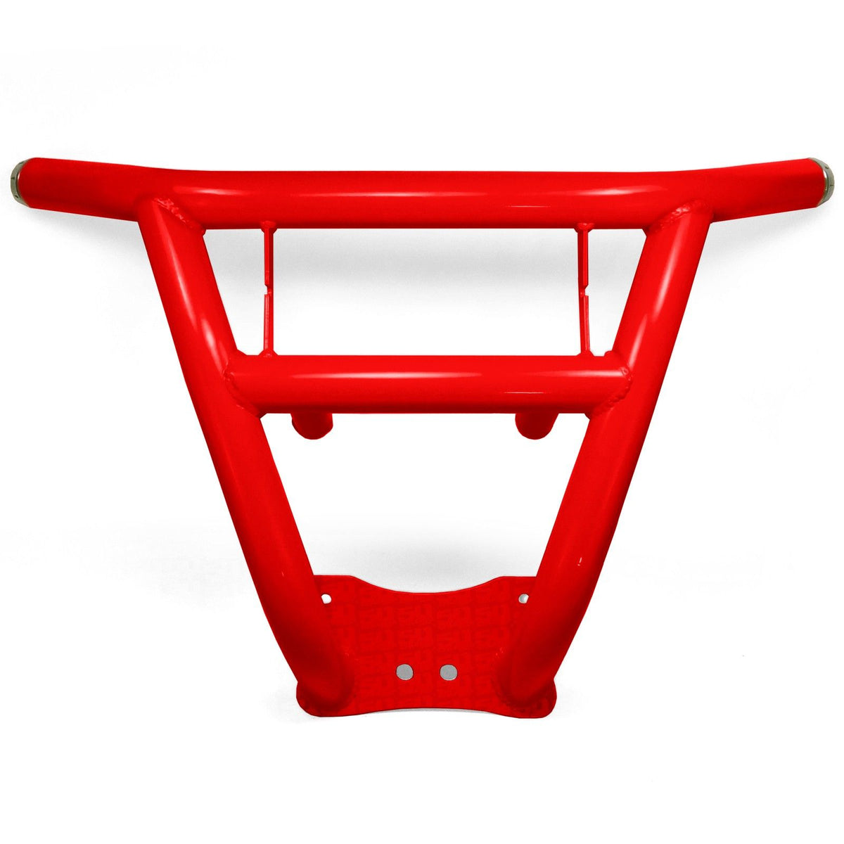 Red | Custom Tubular Front Bumper for Polaris RZR XP1000 with Light Bar Tabs and Powdercoat Finish
