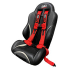 Rage Red | 50 Caliber Racing  Red Elite Series 4-Point UTV Harness Installed on Bucket Seat