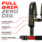 Recon Green | 50 Caliber Racing  Elite Series 4-Point UTV Harness Features – Recon Green
