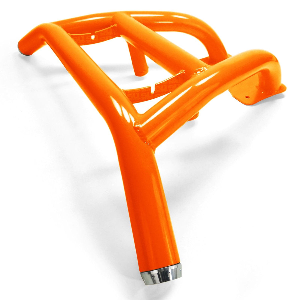 Orange | Custom Tubular Front Bumper for Polaris RZR XP1000 with Light Bar Tabs and Powdercoat Finish