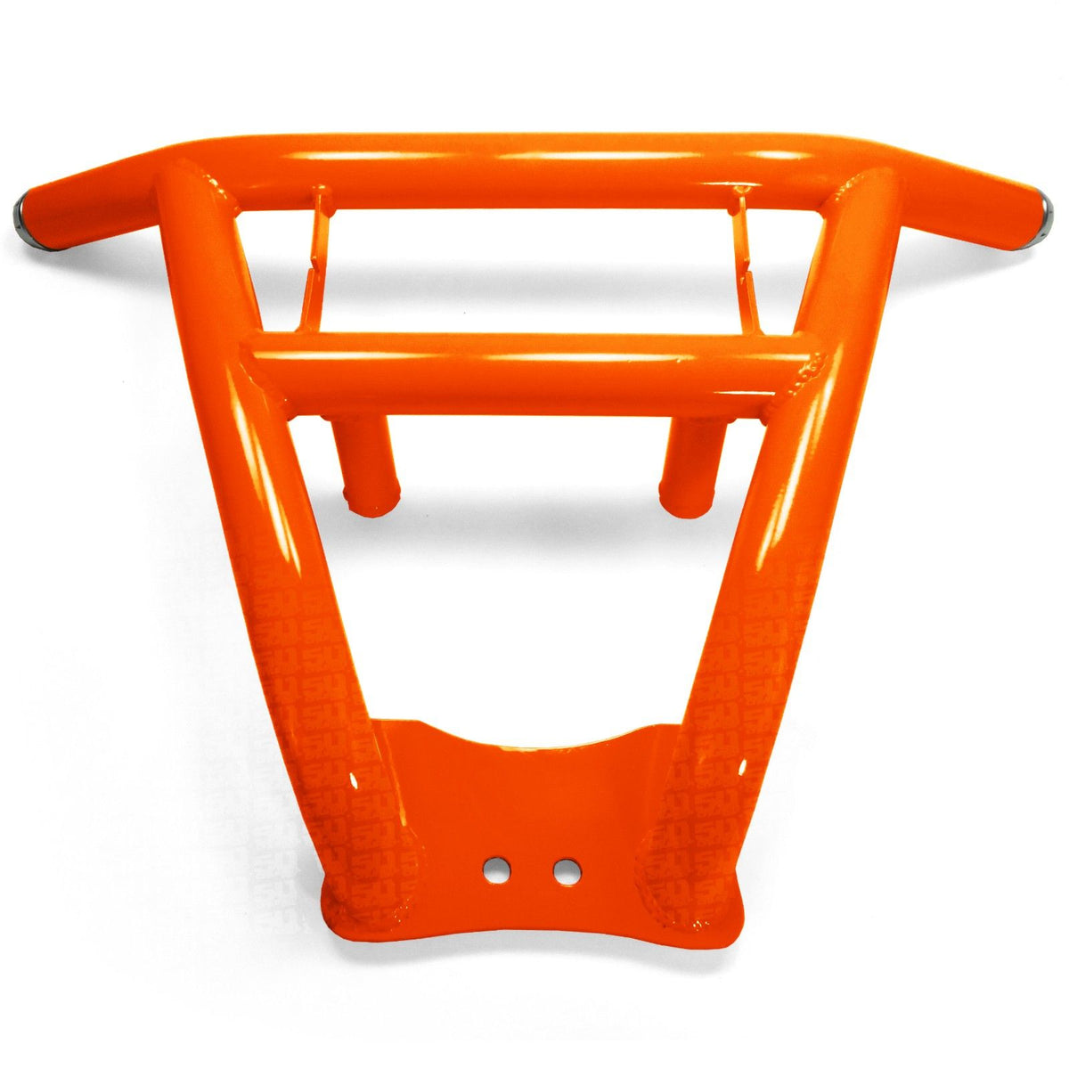 Orange | Custom Tubular Front Bumper for Polaris RZR XP1000 with Light Bar Tabs and Powdercoat Finish