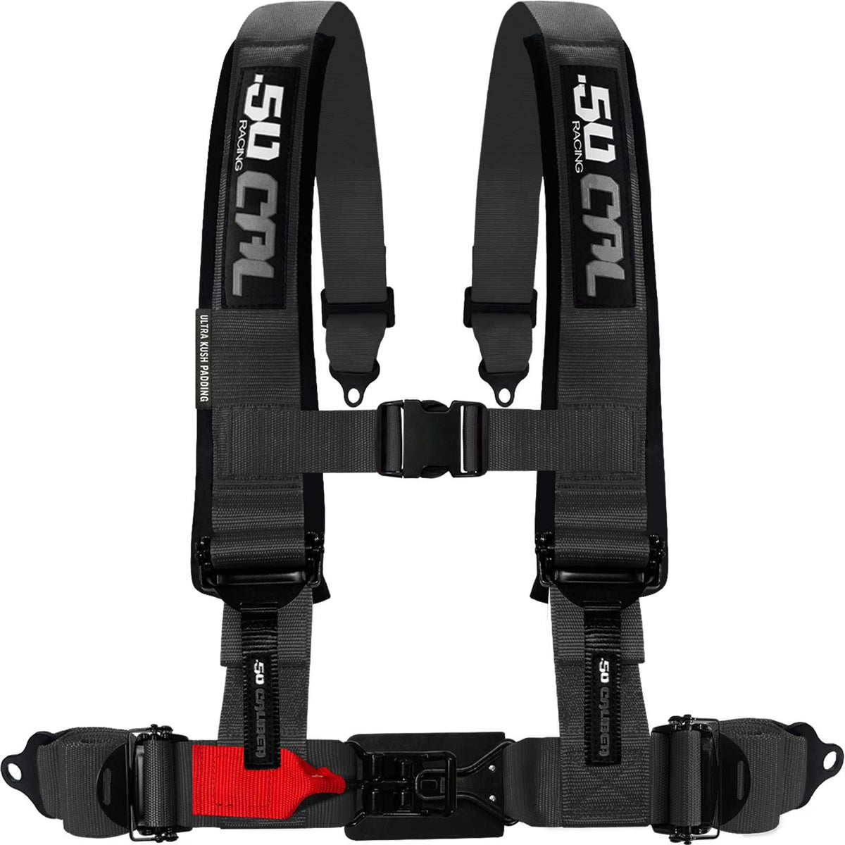 Stealth Black | 50 Caliber Racing  Elite Series 4-Point UTV Harness – Stealth Black