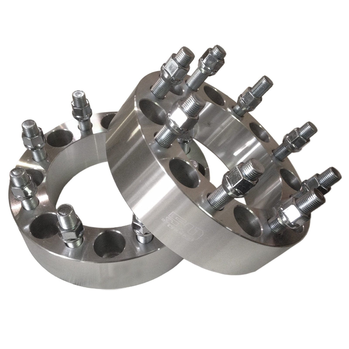 | 50 Caliber Racing Billet Aluminum Wheel Spacers - 8x170mm Bolt Pattern,  14x1.5 Studs - for Ford F250, F350 Super Duty Pickups | Cover Image