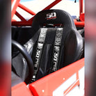 Black Sugar Skull | Elite Series 4 point Harness Installed in Polaris RZR UTV