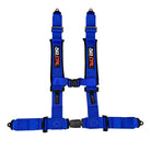 Nitro Blue | Blue | 50 Caliber Racing Pro Series 4-point UTV harness product view Blue