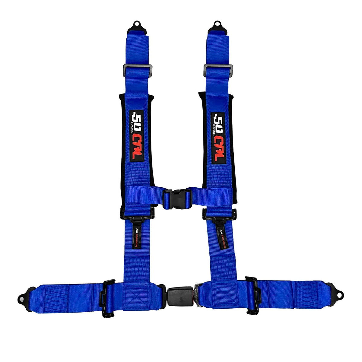 Nitro Blue | 50 Caliber Racing Pro Series 4-point UTV harness product view Blue