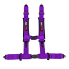 Purple | 50 Caliber Racing Pro Series 2-inch 4-point UTV harness product view Purple