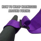 Purple | How to wrap Purple Pro Series UTV harness around roll cage tubing Purple
