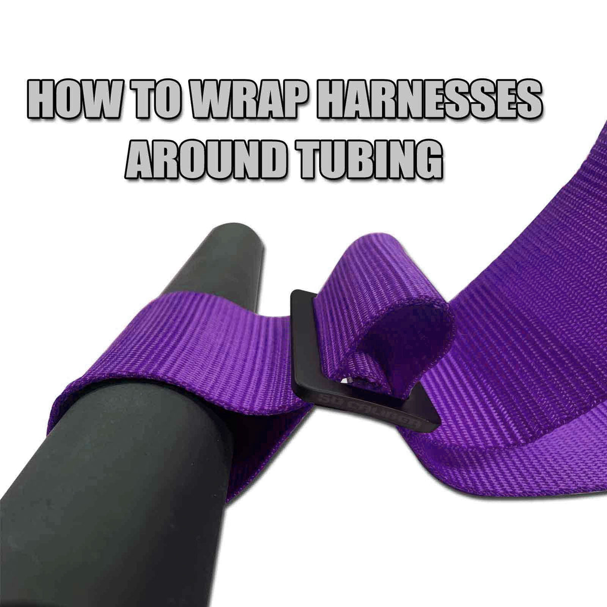 Purple | How to wrap Purple Pro Series UTV harness around roll cage tubing Purple