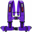 Purple | 50 Caliber Racing Pro Series 4-point UTV harness with Quick Lock push-button buckle in Purple