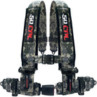 Carbon Camo | Digital Camo | 50 Caliber Racing Pro Series 4-point UTV harness with Quick Lock push-button buckle in Camo