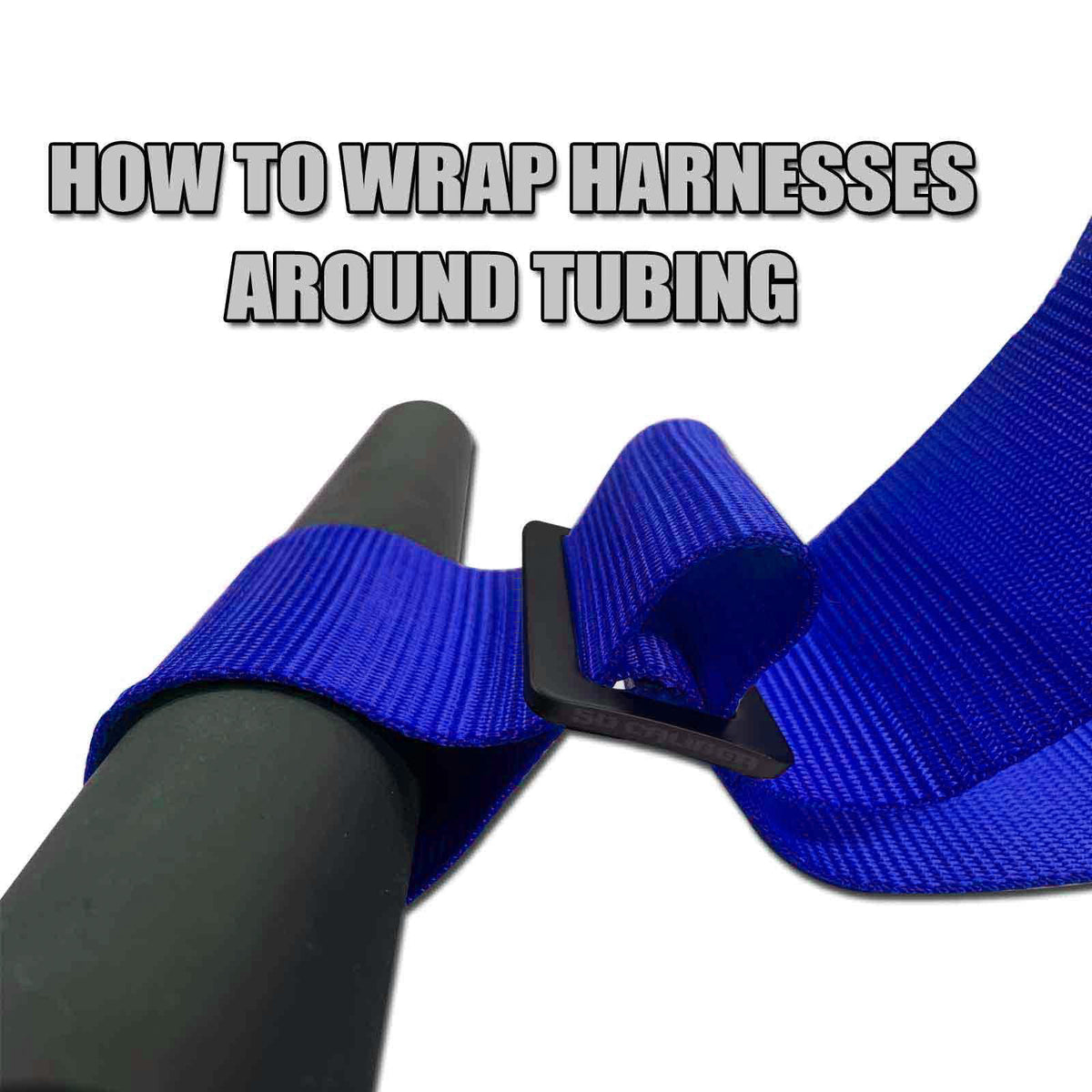 Nitro Blue | Blue | How to wrap Blue Pro Series UTV harness around roll cage tubing Blue