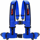 Nitro Blue | Blue | 50 Caliber Racing Pro Series 4-point UTV harness with Quick Lock push-button buckle in Blue