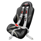 Ghost Gray | Silver | silver utv harness draped over seat showing installed look