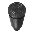 Black | 50 Caliber Racing Solid Billet Aluminum Shifter Knob with Bullet Design for Polaris RZR Raw, Black, Red, Orange, Blue, Lime and 