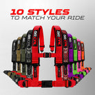 50 Caliber Racing Elite Series 5-Point UTV Harness Available in 10 Styles