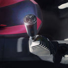 Black | 50 Caliber Racing Solid Billet Aluminum Shifter Knob with Bullet Design for Polaris RZR Raw, Black, Red, Orange, Blue, Lime and 