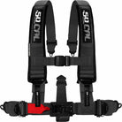 Stealth Black | 50 Caliber Racing Elite Series Stealth Black 5 Point UTV Harness Premium Off Road Safety